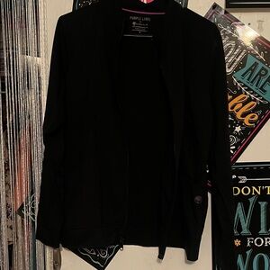 Women's Black scrub Jacket